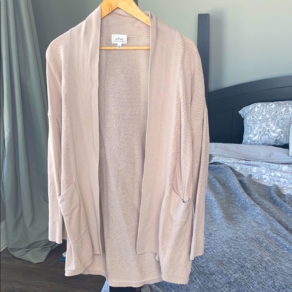 Wilfred Cardigan in XXS with silk and cashmere